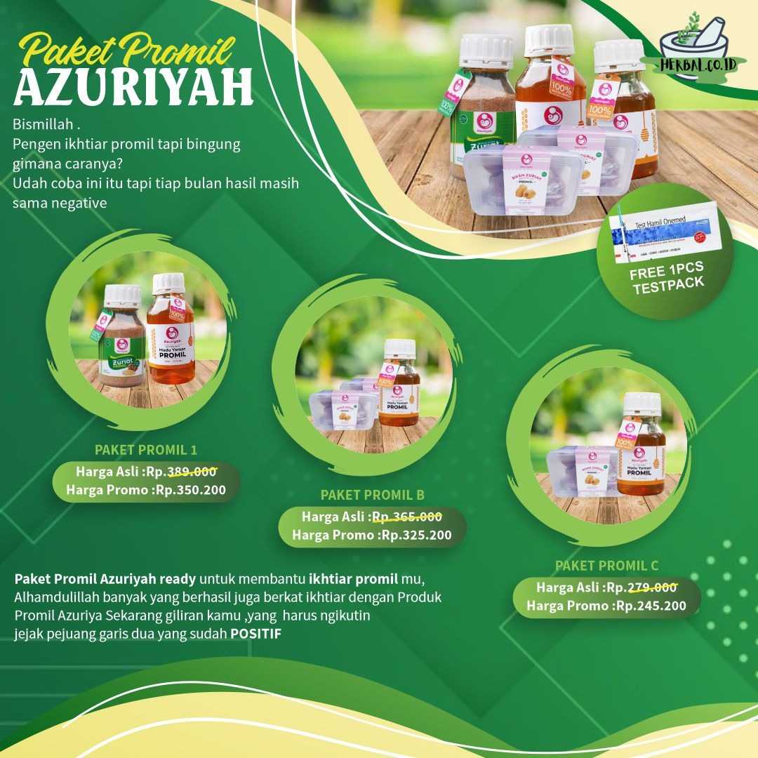 Paket Promil Azuriyah Paket Promil Azuriyah