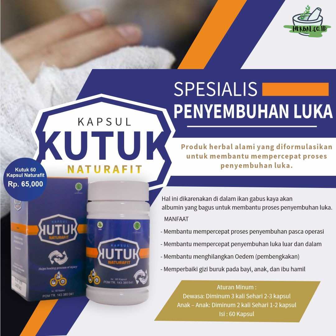 Kapsul Kutuk Naturafit Mempercepat Proses Penyembuhan Luka Kapsul Kutuk Naturafit Mempercepat Proses Penyembuhan Luka