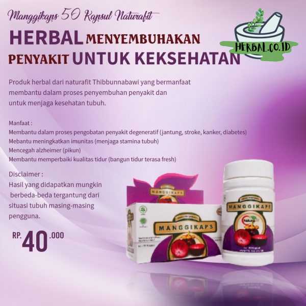 Manggikaps Naturafit Untuk Pengobatan Penyakit & Kesehatan Tubuh