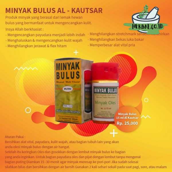 Minyak Bulus Al Kautsar 15ml