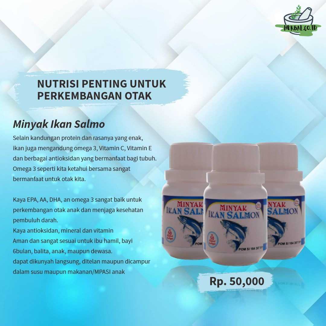 Minyak Ikan Salmon Mengandung Omega 3, Vitamin C, Vitamin E & Antioksidan Minyak Ikan Salmon Mengandung Omega 3, Vitamin C, Vitamin E & Antioksidan