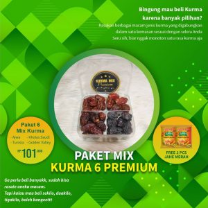 Mix Kurma Premium 6 Premium