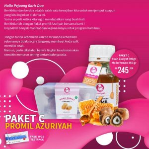 Paket C Promil Azuriyah& Free Test Pack