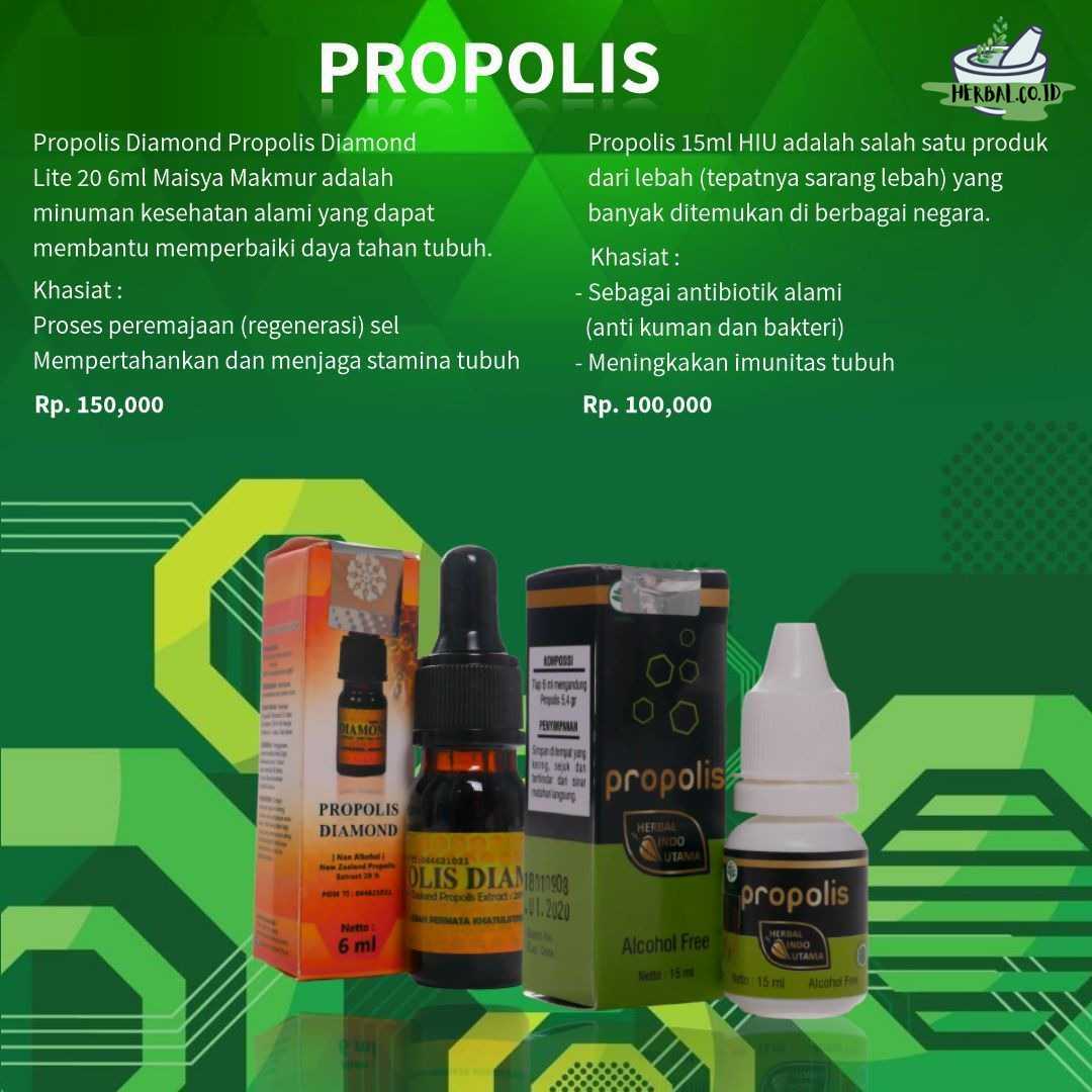 Propolis Diamond & Propolis HIU Propolis Diamond & Propolis HIU